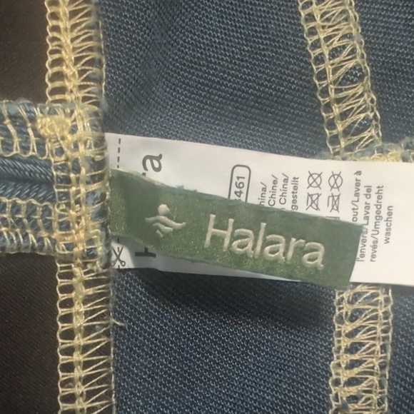 Halara Flex High Waist Wide Leg Washed Stretchy Knit Jeans Size XS Tall NWOT - Picture 6 of 10